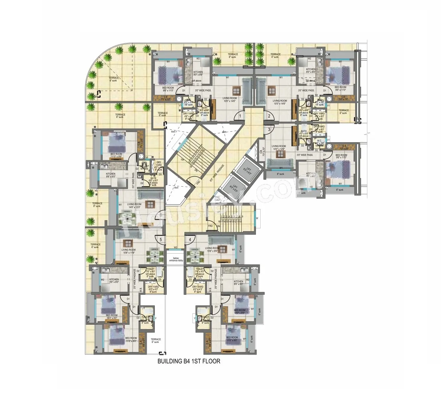 Shivnath Habitat Floor plan 2